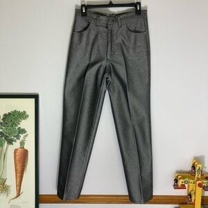 Roughrider metallic gray high waisted western pants size 7/8